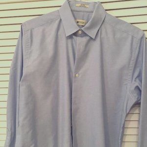 Three (3) Haggar 100% Cotton Dress Shirts Fitted  16/32/33